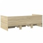 vidaXL Tagesbett mit Schubladen Sonoma-Eiche 90x190 cm Holzwerkstoff vidaXL Tagesbett mit Schubladen Sonoma-Eiche 90x190 cm Holzwerkstoff