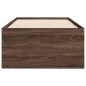 vidaXL Tagesbett Schubladen Braun Eiche-Optik 100x200 cm Holzwerkstoff vidaXL Tagesbett Schubladen Braun Eiche-Optik 100x200 cm Holzwerkstoff
