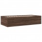 vidaXL Tagesbett Schubladen Braun Eiche-Optik 100x200 cm Holzwerkstoff vidaXL Tagesbett Schubladen Braun Eiche-Optik 100x200 cm Holzwerkstoff
