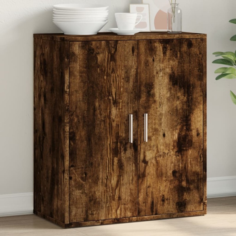 vidaXL Sideboard Räuchereiche 60x31x70 cm Holzwerkstoff vidaXL Sideboard Räuchereiche 60x31x70 cm Holzwerkstoff