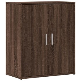 vidaXL Sideboard Braun Eiche-Optik 60x31x70 cm Holzwerkstoff