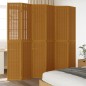vidaXL 6-tlg. Raumteiler Braun Massivholz Paulownia vidaXL 6-tlg. Raumteiler Braun Massivholz Paulownia