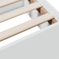 vidaXL Bettgestell mit Schubladen Weiß 160x200 cm Holzwerkstoff vidaXL Bettgestell mit Schubladen Weiß 160x200 cm Holzwerkstoff