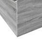 vidaXL Bettgestell mit Schubladen Grau Sonoma 200x200cm Holzwerkstoff vidaXL Bettgestell mit Schubladen Grau Sonoma 200x200cm Holzwerkstoff