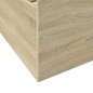 vidaXL Bettgestell mit Schubladen Sonoma-Eiche 120x190cm Holzwerkstoff vidaXL Bettgestell mit Schubladen Sonoma-Eiche 120x190cm Holzwerkstoff