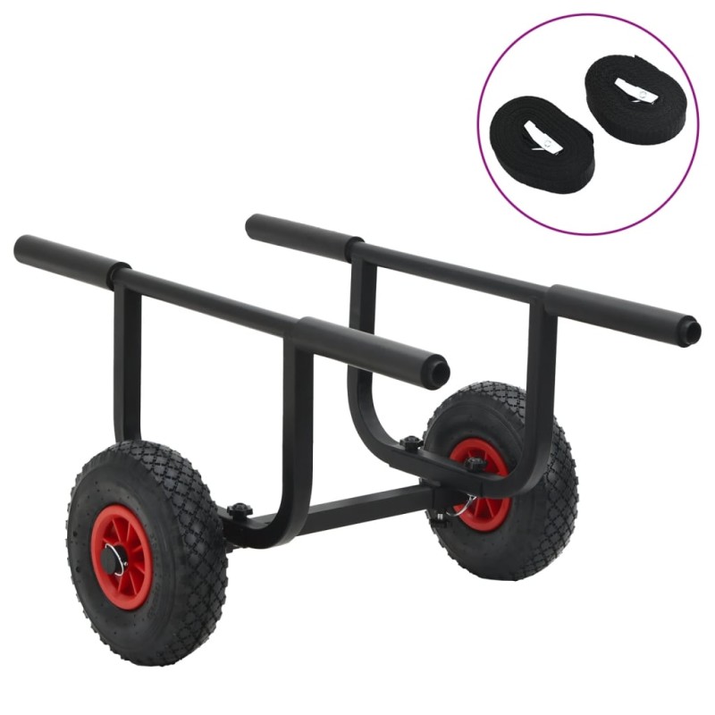 vidaXL Kajak-Trolley 90 kg Aluminium vidaXL Kajak-Trolley 90 kg Aluminium
