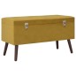 Hocker mit Stauraum 3 Stk. Senfgelb Samt Hocker mit Stauraum 3 Stk. Senfgelb Samt