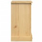 vidaXL Nachttisch Corona 45x35x64 cm Massivholz Kiefer vidaXL Nachttisch Corona 45x35x64 cm Massivholz Kiefer
