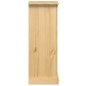 vidaXL Nachttisch Corona 53x39x103 cm Massivholz Kiefer vidaXL Nachttisch Corona 53x39x103 cm Massivholz Kiefer