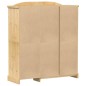 vidaXL Kleiderschrank Corona 151,5x52x170 cm Massivholz Kiefer vidaXL Kleiderschrank Corona 151,5x52x170 cm Massivholz Kiefer