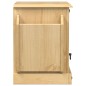 vidaXL Nachttisch Corona 45x35x47,5 cm Massivholz Kiefer vidaXL Nachttisch Corona 45x35x47,5 cm Massivholz Kiefer