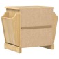 vidaXL Nachttisch Corona 45x35x47,5 cm Massivholz Kiefer vidaXL Nachttisch Corona 45x35x47,5 cm Massivholz Kiefer