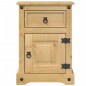 vidaXL Nachttisch Corona 45x35x64 cm Massivholz Kiefer vidaXL Nachttisch Corona 45x35x64 cm Massivholz Kiefer