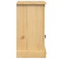 vidaXL Nachttisch Corona 45x35x64 cm Massivholz Kiefer vidaXL Nachttisch Corona 45x35x64 cm Massivholz Kiefer