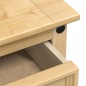 vidaXL Nachttisch Corona 53x39x84 cm Massivholz Kiefer vidaXL Nachttisch Corona 53x39x84 cm Massivholz Kiefer
