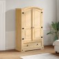 vidaXL Kleiderschrank Corona 101x52x170 cm Massivholz Kiefer vidaXL Kleiderschrank Corona 101x52x170 cm Massivholz Kiefer