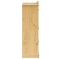 vidaXL Kleiderschrank Corona 101x52x170 cm Massivholz Kiefer vidaXL Kleiderschrank Corona 101x52x170 cm Massivholz Kiefer