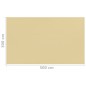 vidaXL Zeltteppich 300x500 cm Beige vidaXL Zeltteppich 300x500 cm Beige