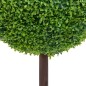 vidaXL Künstlicher Buchsbaum mit Topf Kugelform Grün 50 cm vidaXL Künstlicher Buchsbaum mit Topf Kugelform Grün 50 cm