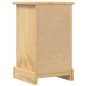vidaXL Nachttisch Corona 35x32,5x58 cm Massivholz Kiefer vidaXL Nachttisch Corona 35x32,5x58 cm Massivholz Kiefer