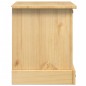 vidaXL Nachttisch Corona 53x39x50 cm Massivholz Kiefer vidaXL Nachttisch Corona 53x39x50 cm Massivholz Kiefer