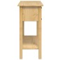 vidaXL Konsolentisch Corona 114x34,5x73 cm Massivholz Kiefer vidaXL Konsolentisch Corona 114x34,5x73 cm Massivholz Kiefer