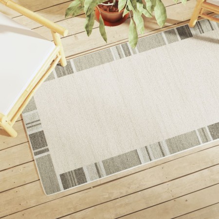 vidaXL Teppich Kurzflor Mehrfarbig 80x150 cm Rutschfest