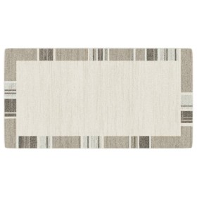 vidaXL Teppich Kurzflor Mehrfarbig 80x150 cm Rutschfest