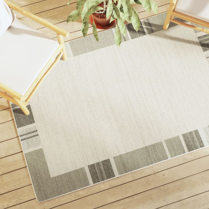 vidaXL Teppich Kurzflor Mehrfarbig 120x180 cm Rutschfest vidaXL Teppich Kurzflor Mehrfarbig 120x180 cm Rutschfest