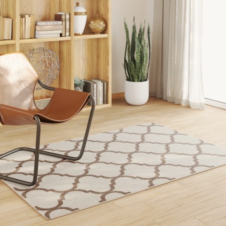 vidaXL Teppich Kurzflor Mehrfarbig 120x180 cm Rutschfest