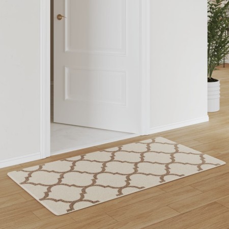 vidaXL Teppich Kurzflor Mehrfarbig 80x150 cm Rutschfest