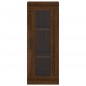 Highboard Braun Eichen-Optik 34,5x34x180 cm Holzwerkstoff Highboard Braun Eichen-Optik 34,5x34x180 cm Holzwerkstoff