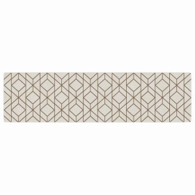 vidaXL Teppich Kurzflor Mehrfarbig 80x300 cm Rutschfest