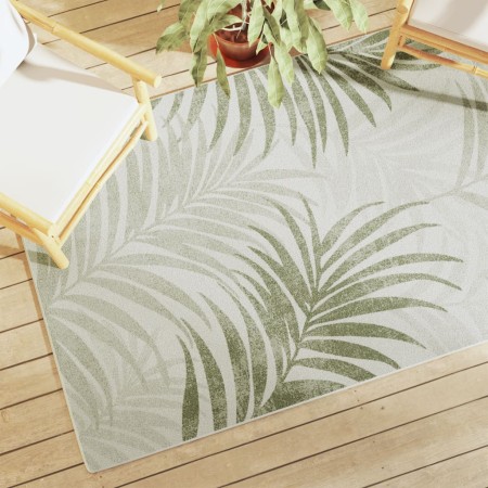 vidaXL Teppich Kurzflor Mehrfarbig 120x180 cm Rutschfest