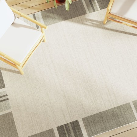 vidaXL Teppich Kurzflor Mehrfarbig 190x300 cm Rutschfest