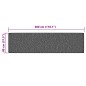 vidaXL Teppich Kurzflor Mehrfarbig 80x300 cm Rutschfest vidaXL Teppich Kurzflor Mehrfarbig 80x300 cm Rutschfest