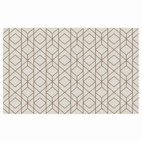 vidaXL Teppich Kurzflor Mehrfarbig 190x300 cm Rutschfest