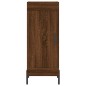 Highboard Braun Eichen-Optik 34,5x34x180 cm Holzwerkstoff Highboard Braun Eichen-Optik 34,5x34x180 cm Holzwerkstoff