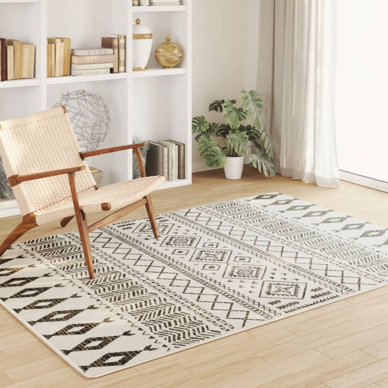 vidaXL Teppich Kurzflor Mehrfarbig 160x230 cm Rutschfest vidaXL Teppich Kurzflor Mehrfarbig 160x230 cm Rutschfest