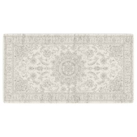 vidaXL Teppich Kurzflor Mehrfarbig 80x150 cm Rutschfest