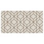vidaXL Teppich Kurzflor Mehrfarbig 80x150 cm Rutschfest vidaXL Teppich Kurzflor Mehrfarbig 80x150 cm Rutschfest