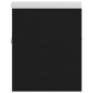 Waschbeckenunterschrank mit Einbaubecken Schwarz Holzwerkstoff Waschbeckenunterschrank mit Einbaubecken Schwarz Holzwerkstoff