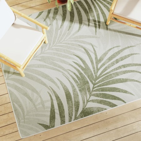 vidaXL  Indoor & Outdoor Teppich Mehrfarbig 160x230 cm Rutschfest