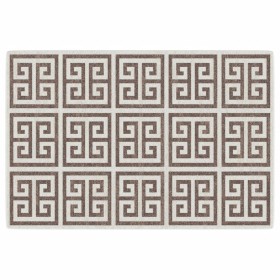 vidaXL  Indoor & Outdoor Teppich Mehrfarbig 120x180 cm Rutschfest