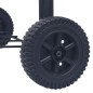vidaXL Holzkohlegrill Smoker mit Unterer Ablage Schwarz vidaXL Holzkohlegrill Smoker mit Unterer Ablage Schwarz