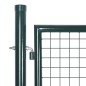 vidaXL Gartenzaun Tor 289x125 cm/306x175 cm Stahl Grün vidaXL Gartenzaun Tor 289x125 cm/306x175 cm Stahl Grün