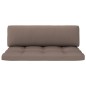 vidaXL Outdoor-Mittelsofa Paletten Imprägniertes Kiefernholz Grau vidaXL Outdoor-Mittelsofa Paletten Imprägniertes Kiefernholz Grau