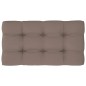 vidaXL Outdoor-Mittelsofa Paletten Imprägniertes Kiefernholz Grau vidaXL Outdoor-Mittelsofa Paletten Imprägniertes Kiefernholz Grau