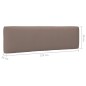 vidaXL Outdoor-Mittelsofa Paletten Imprägniertes Kiefernholz Grau vidaXL Outdoor-Mittelsofa Paletten Imprägniertes Kiefernholz Grau