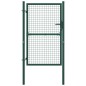 vidaXL Zauntor Stahl 100x175 cm Grün vidaXL Zauntor Stahl 100x175 cm Grün